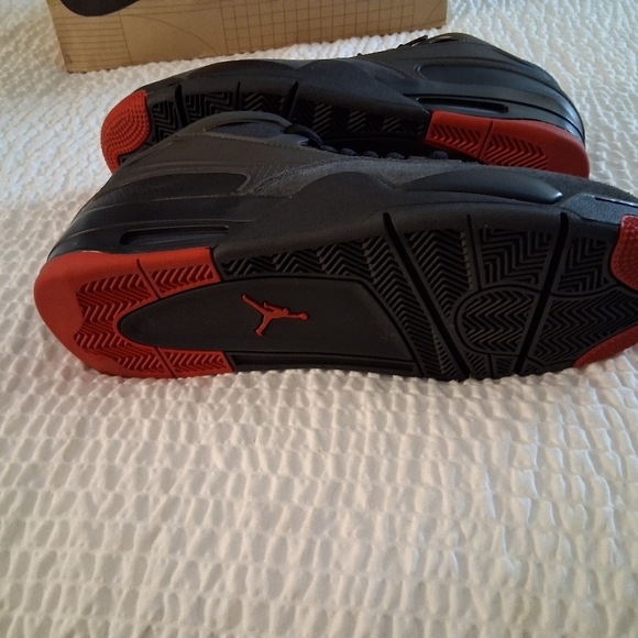 Size 12 - Air Jordan 4 RM Bred - FQ7939-060, , Authentic - Picture 6 of 7